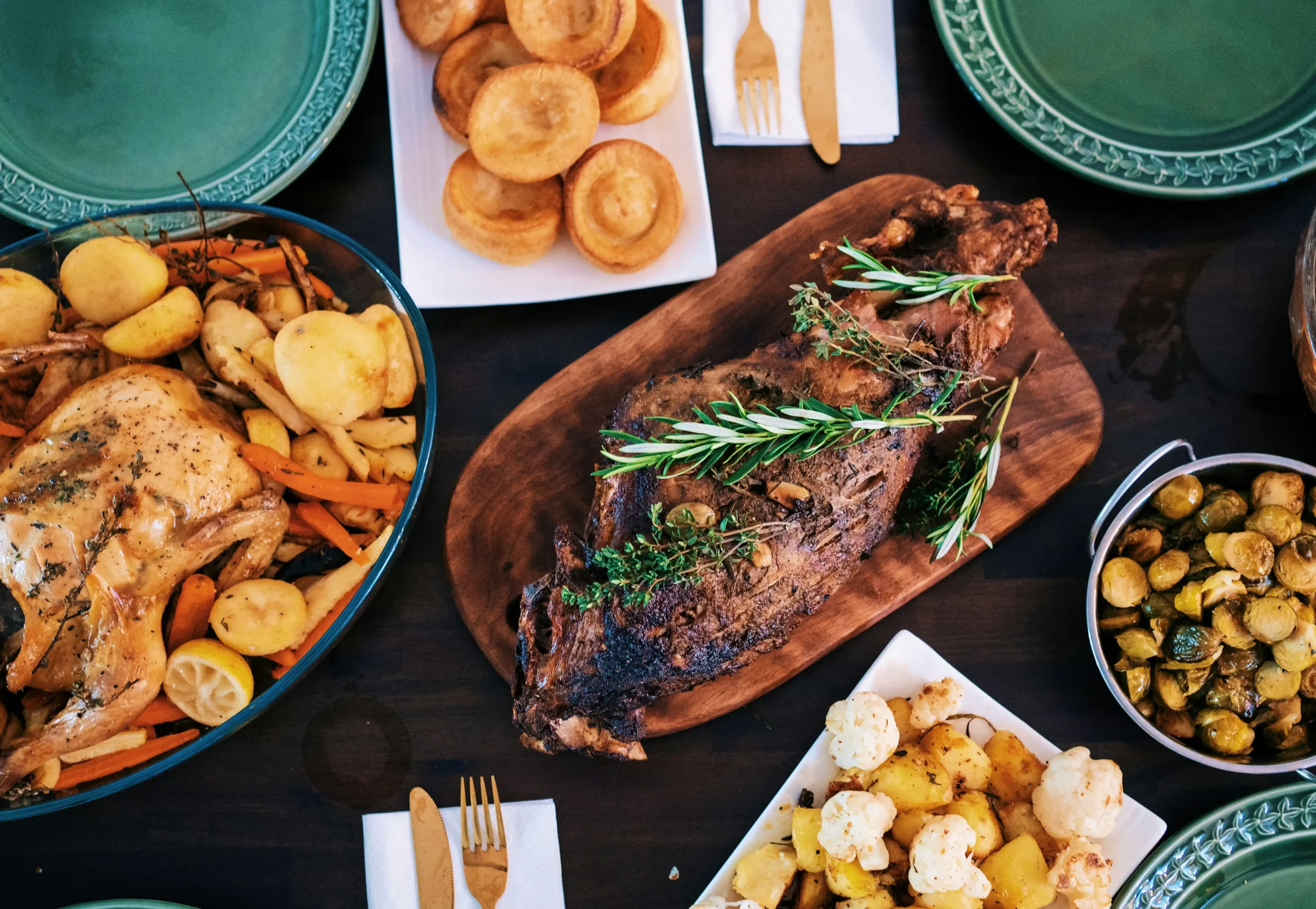 christmas menu set lunch main course