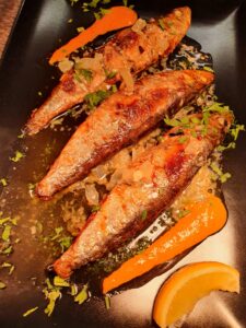 GRILLED SARDINES